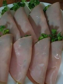 簡単!カイワレ大根マヨハム~♪-レシピのメイン写真