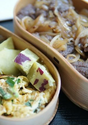簡単！牛丼弁当-レシピのメイン写真
