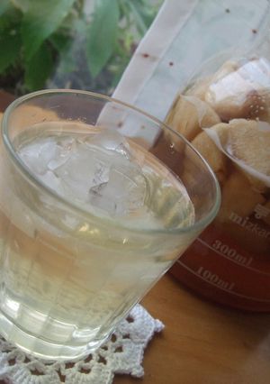 ☆低GI 黒酢 ハニーアップルサワー☆-レシピのメイン写真