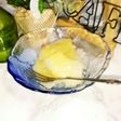 余った缶詰めのパイン密封袋→シャーベット