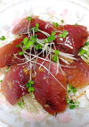 かつおのカルパッチョ サラダ仕立て-レシピのメイン写真