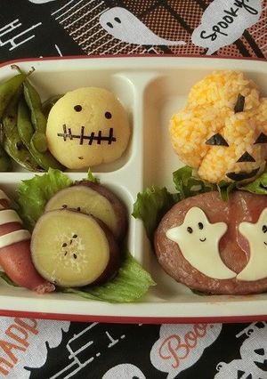 ハロウィンのワンプレートご飯-レシピのメイン写真