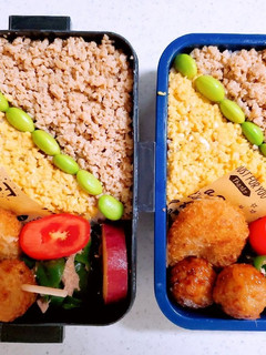 ☆高校生娘と私のお弁当☆130-レシピのメイン写真