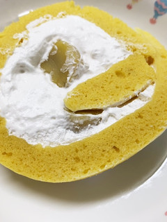 保育園おやつ*かぼちゃと栗のロールケーキ-レシピのメイン写真