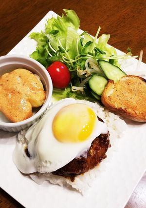 ★お洒落にカフェ風、ロコモコ丼‼️★-レシピのメイン写真