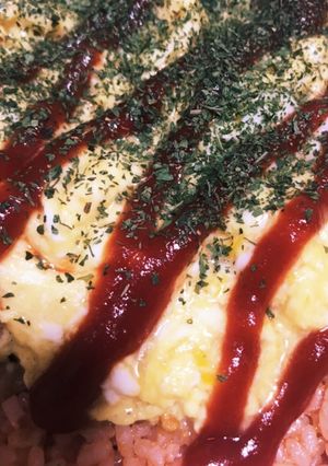 簡単　秒で出来るふわとろオムライス-レシピのメイン写真