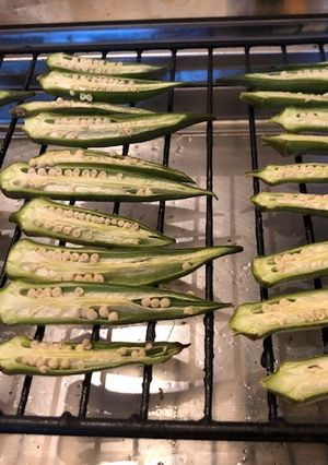 超かんたん！おくらトースター！-レシピのメイン写真