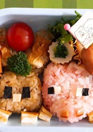 マイクラキャラ弁-レシピのメイン写真