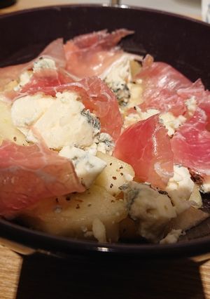 ブルーチーズとラ・フランスのおつまみ-レシピのメイン写真