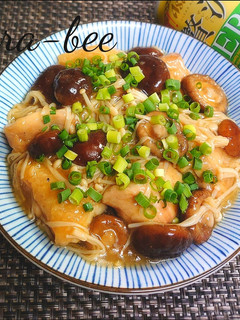 鶏肉ときのこのほっこり生姜とろみ煮-レシピのメイン写真
