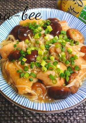 鶏肉ときのこのほっこり生姜とろみ煮-レシピのメイン写真