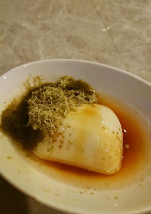 ★超簡単　レンジでとろろ昆布の湯豆腐-レシピのメイン写真
