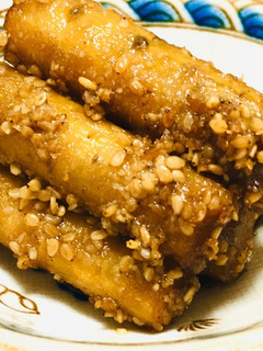 簡単!香ばしい♪ごぼうのゴマ煮-レシピのメイン写真