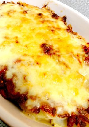 じゃがミートチーズ焼き-レシピのメイン写真