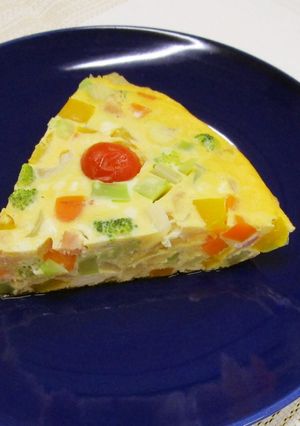 ベジ♪お豆腐でスパニッシュオムレツ-レシピのメイン写真