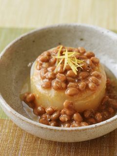 舟納豆みそで食べる ふろふき大根-レシピのメイン写真
