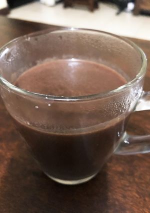 オーツミルクでホットチョコレート♪-レシピのメイン写真