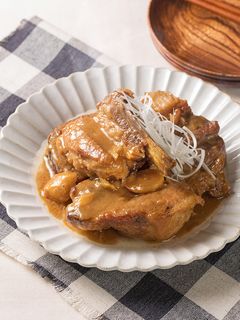 スペアリブのにんにく醤油煮込み-レシピのメイン写真