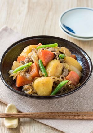糀甘酒で作る肉じゃが-レシピのメイン写真