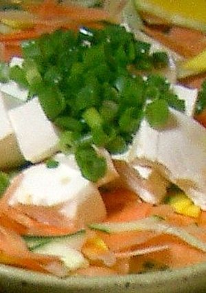 人参と豆腐のエスニックサラダ-レシピのメイン写真