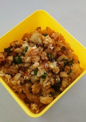 野菜と竹輪のチャーハン-レシピのメイン写真
