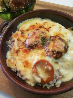 リメイク!ハンバーグドリア-レシピのメイン写真