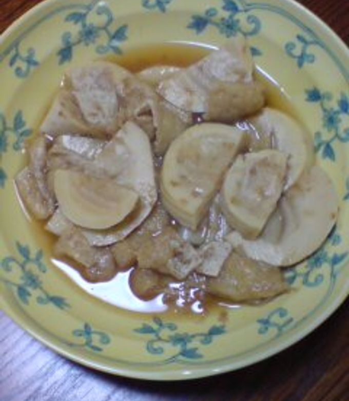 たけのこと油揚げの簡単煮-レシピのメイン写真