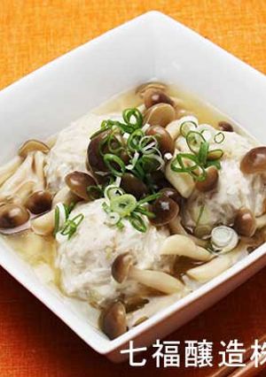 鶏団子のきのこ餡-レシピのメイン写真