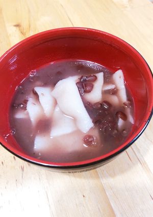 おしるこせんべい-レシピのメイン写真