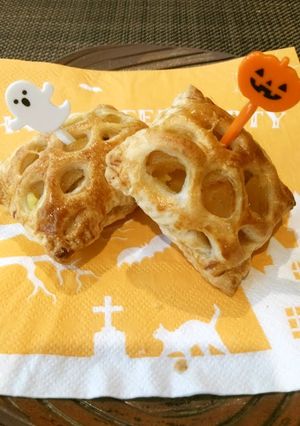 ハロウィンに♪スイートポテトアップルパイ-レシピのメイン写真