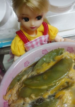 リカちゃん♡千石豆の玉子とじꕤ*.ﾟ-レシピのメイン写真