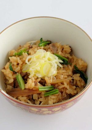 牛肉の炊き込みご飯-レシピのメイン写真