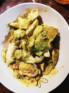 鶏白菜でバジルマヨソース炒め★☆-レシピのメイン写真