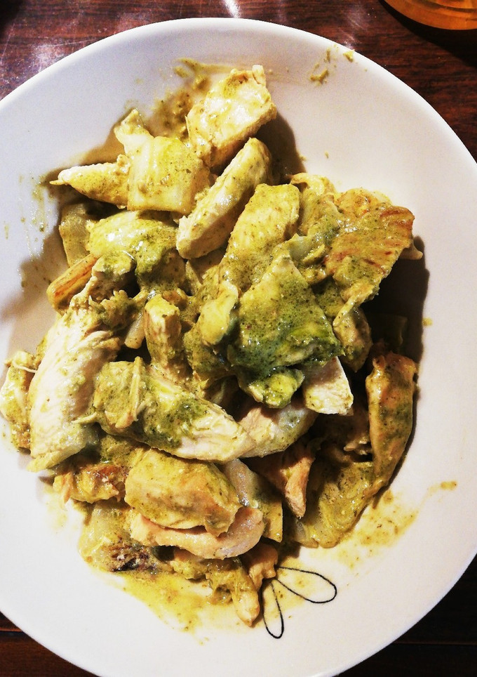 鶏白菜でバジルマヨソース炒め★☆-レシピのメイン写真