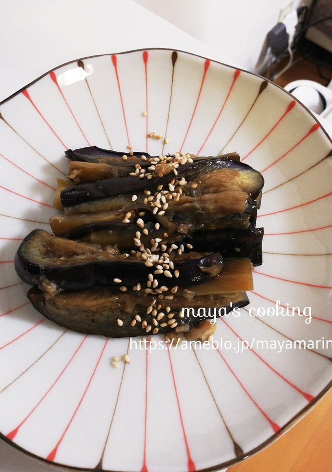 秋茄子のトロトロ生姜炒め【作り置き】-レシピのメイン写真