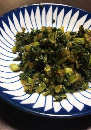 けいこだしで 大根葉ふりかけ-レシピのメイン写真