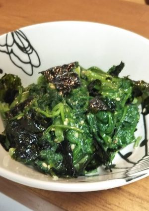しゅん菊のガチ和え-レシピのメイン写真