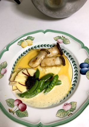 シュル シュルマヨネーズに野菜、きのこ-レシピのメイン写真