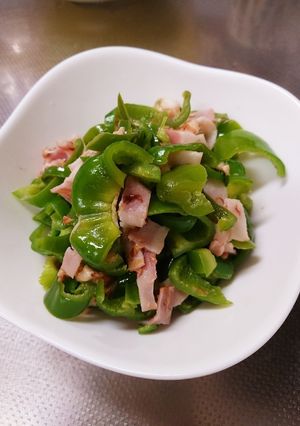 調味料不要♪ピーマンの副菜-レシピのメイン写真