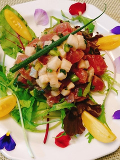 マグロの和風タルタル風-レシピのメイン写真