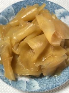 ばあばの簡単 新生姜漬け(黒砂糖)-レシピのメイン写真