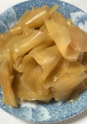 ばあばの簡単 新生姜漬け（黒砂糖）-レシピのメイン写真
