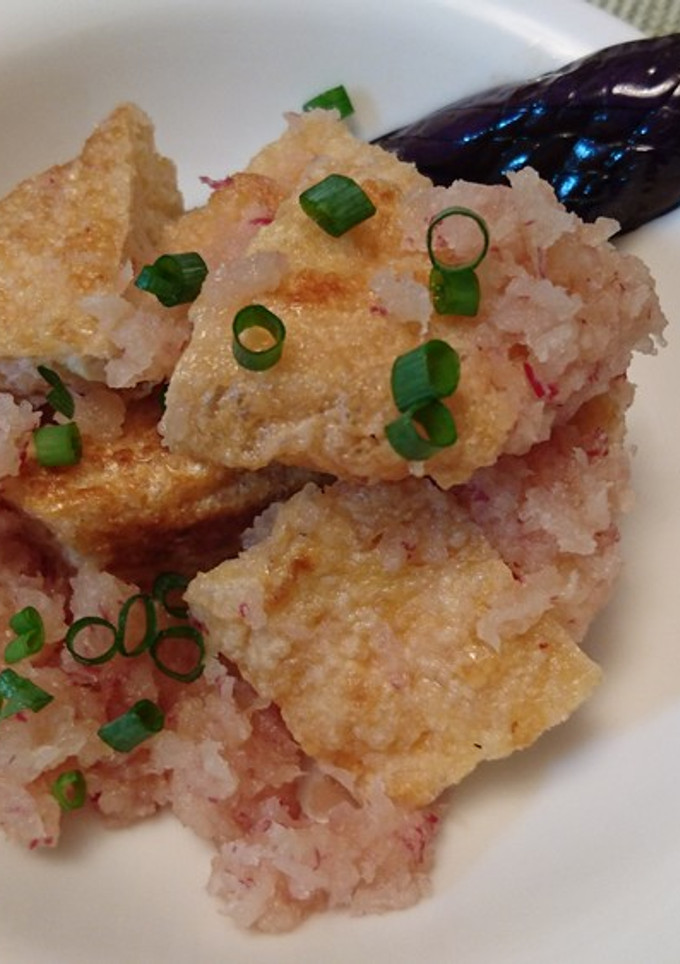 三角油揚げのおろしあえ-レシピのメイン写真