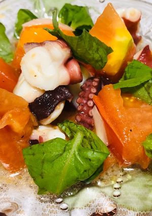 タコとトマトのオリーブ煮-レシピのメイン写真