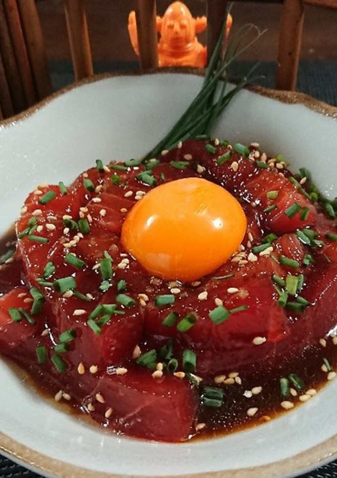 驚愕NO.28 まぐろのユッケ風-レシピのメイン写真
