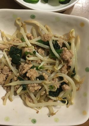 簡単に早く作れちゃう!もやしひき肉炒め-レシピのメイン写真