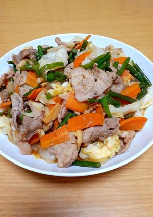 豚肉と野菜の味噌ダレ炒め-レシピのメイン写真