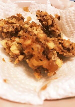 しいたけとジャガイモのかき揚げ-レシピのメイン写真