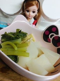 リカちゃん♡蕪の煮物ꕤ油揚げで炊いたん-レシピのメイン写真