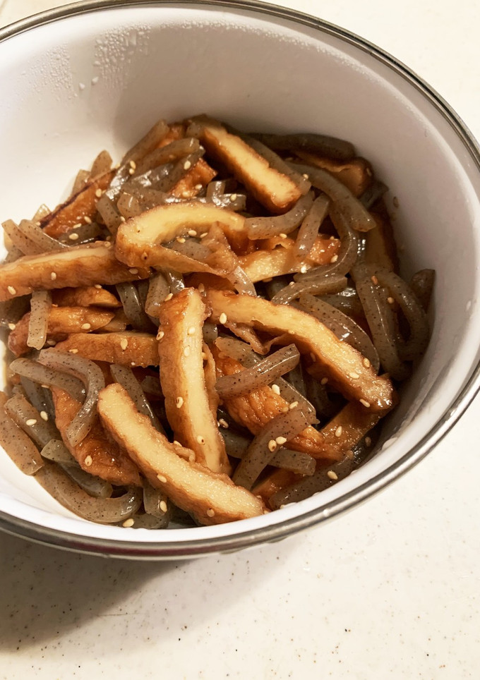 さつまあげとこんにゃくの甘辛煮-レシピのメイン写真